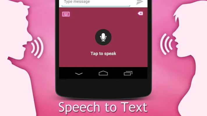 Fancy Pink Keyboard android App screenshot 0